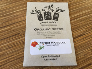 Organic Non-GMO French Marigold.