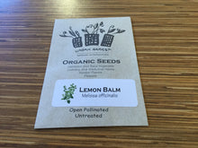 Load image into Gallery viewer, Organic Non-GMO Lemon Balm Seeds