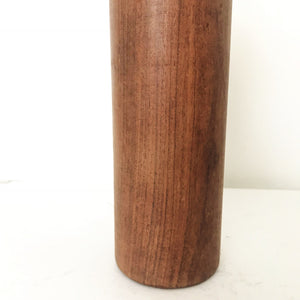 Folk Art Wooden Bottle