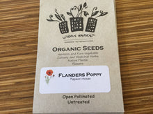 Load image into Gallery viewer, Organic Non-GMO Poppy Flanders