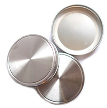 Load image into Gallery viewer, Stainless Steel Mason Jar Lids - Wide - Pack of Three