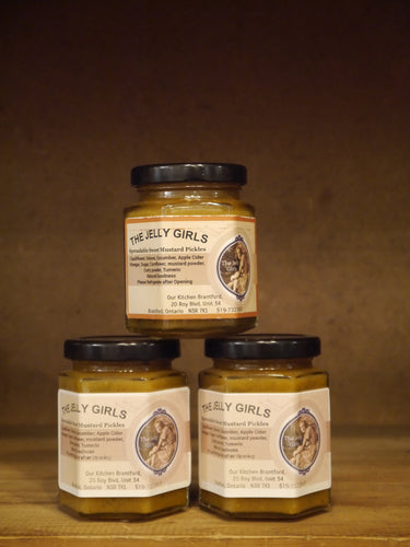 Local Spreadable Sweet Mustard Pickles